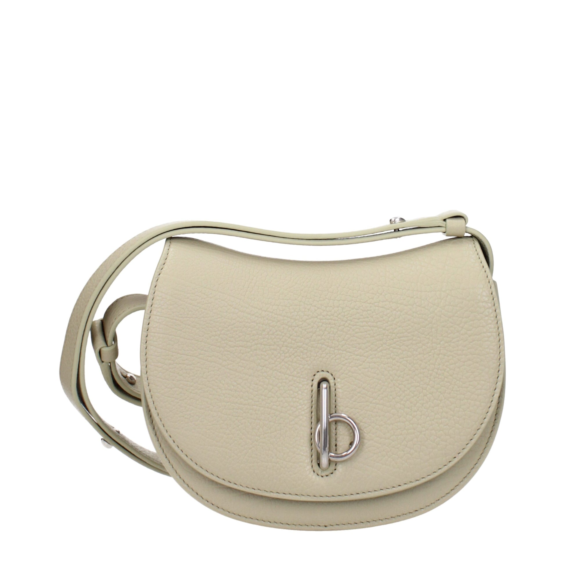Burberry Green Leather Shoulder Bag - ClickThatClicks 