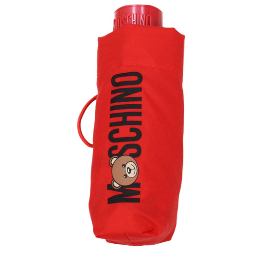 Moschino Red Polyester Umbrella - ClickThatClicks 