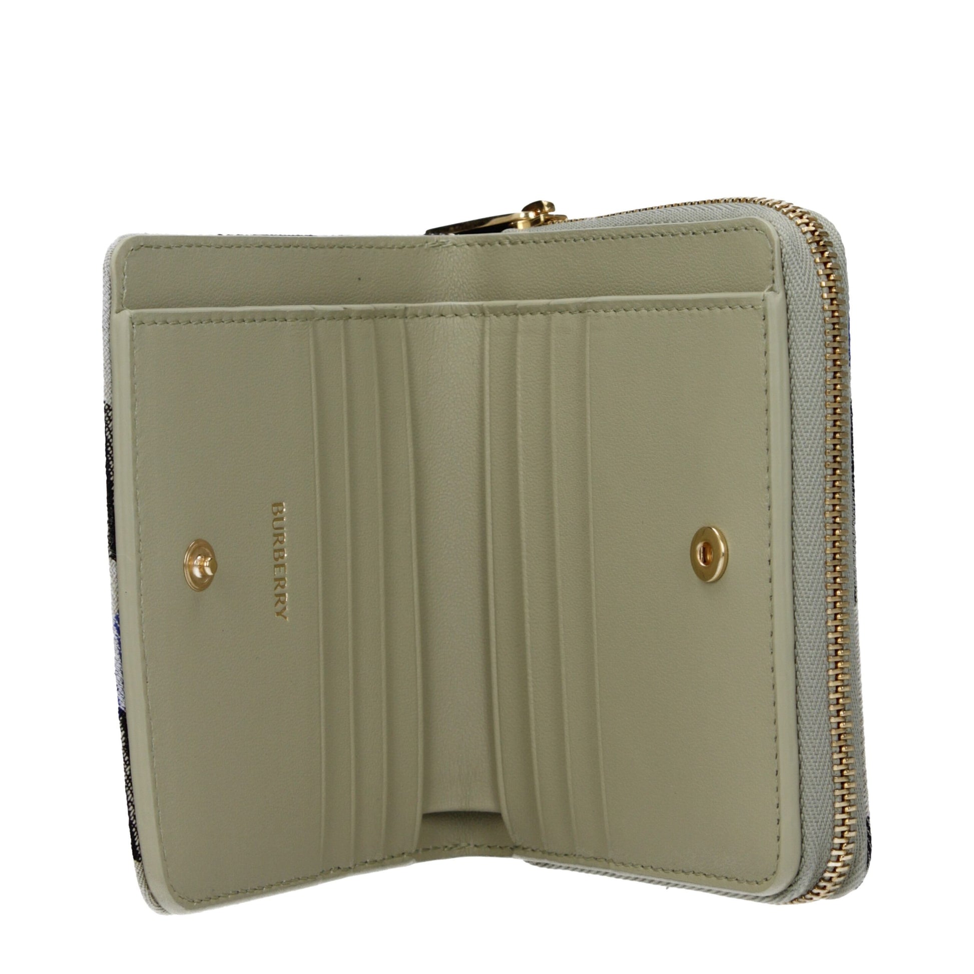 Burberry Beige Fabric Wallet - ClickThatClicks 