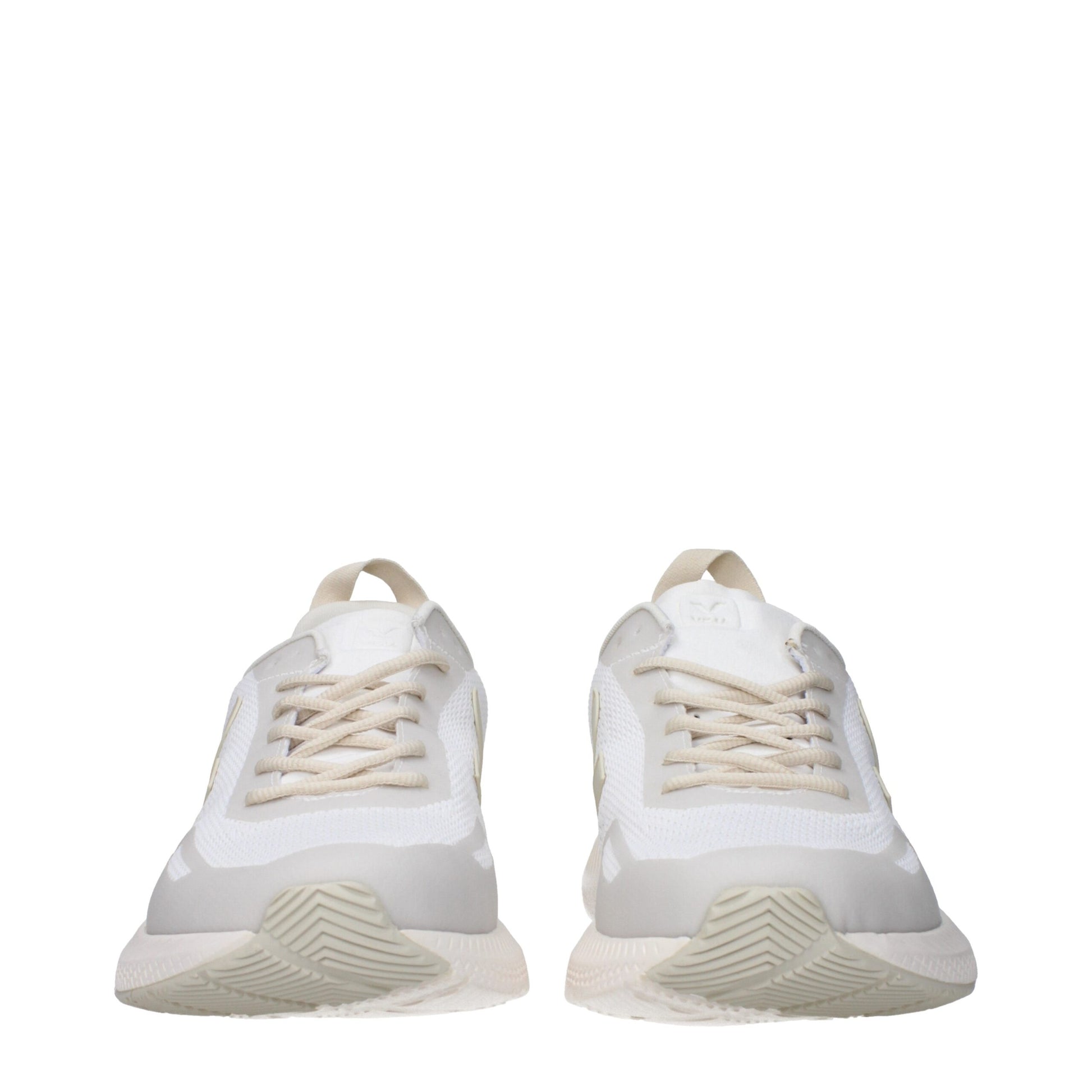 Veja White Fabric Athletic Sneakers - ClickThatClicks 