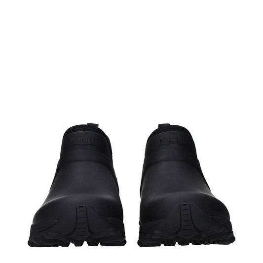 Givenchy Black Cotton Ankle Boots - ClickThatClicks 