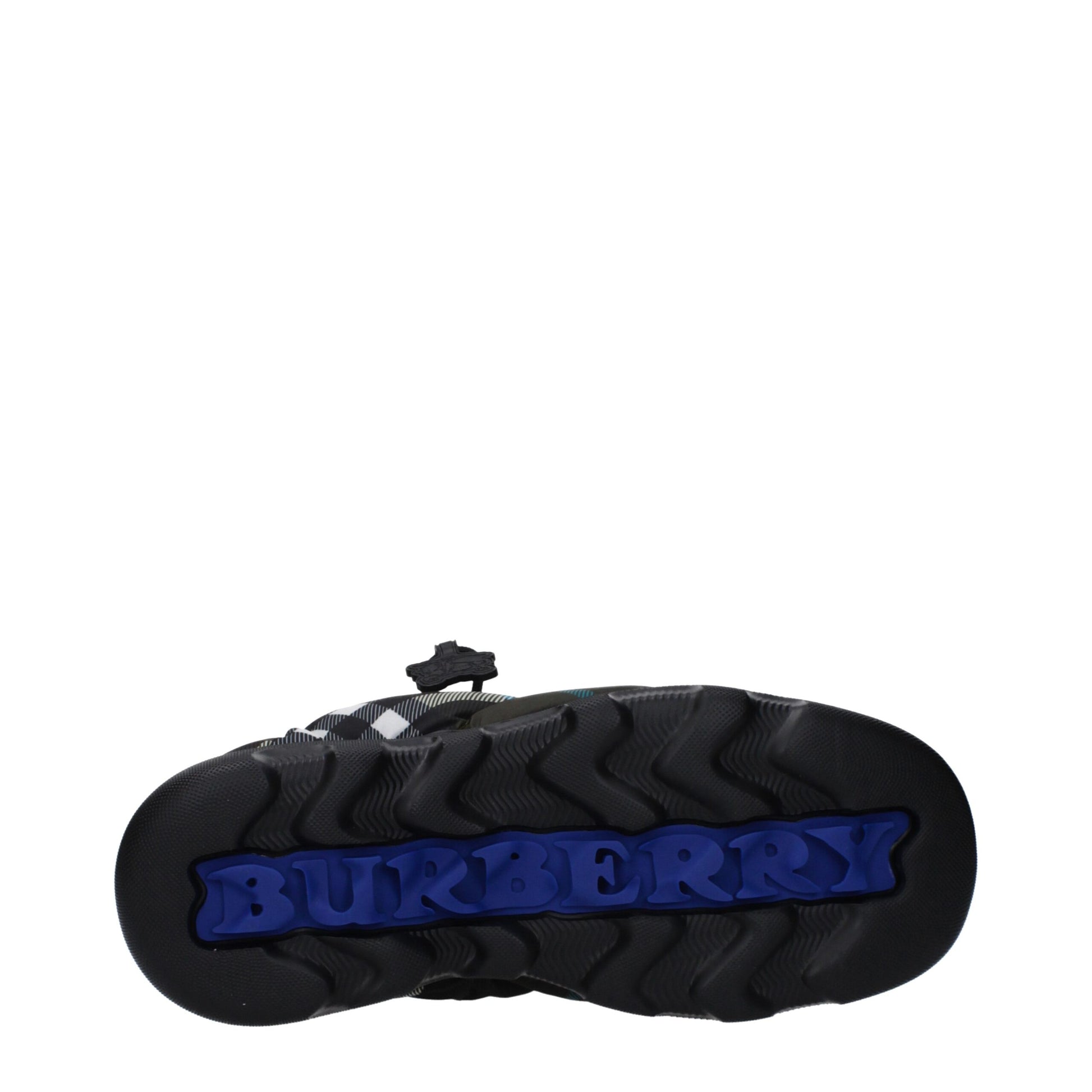 Burberry Green Fabric Slip-On Loafers - ClickThatClicks 