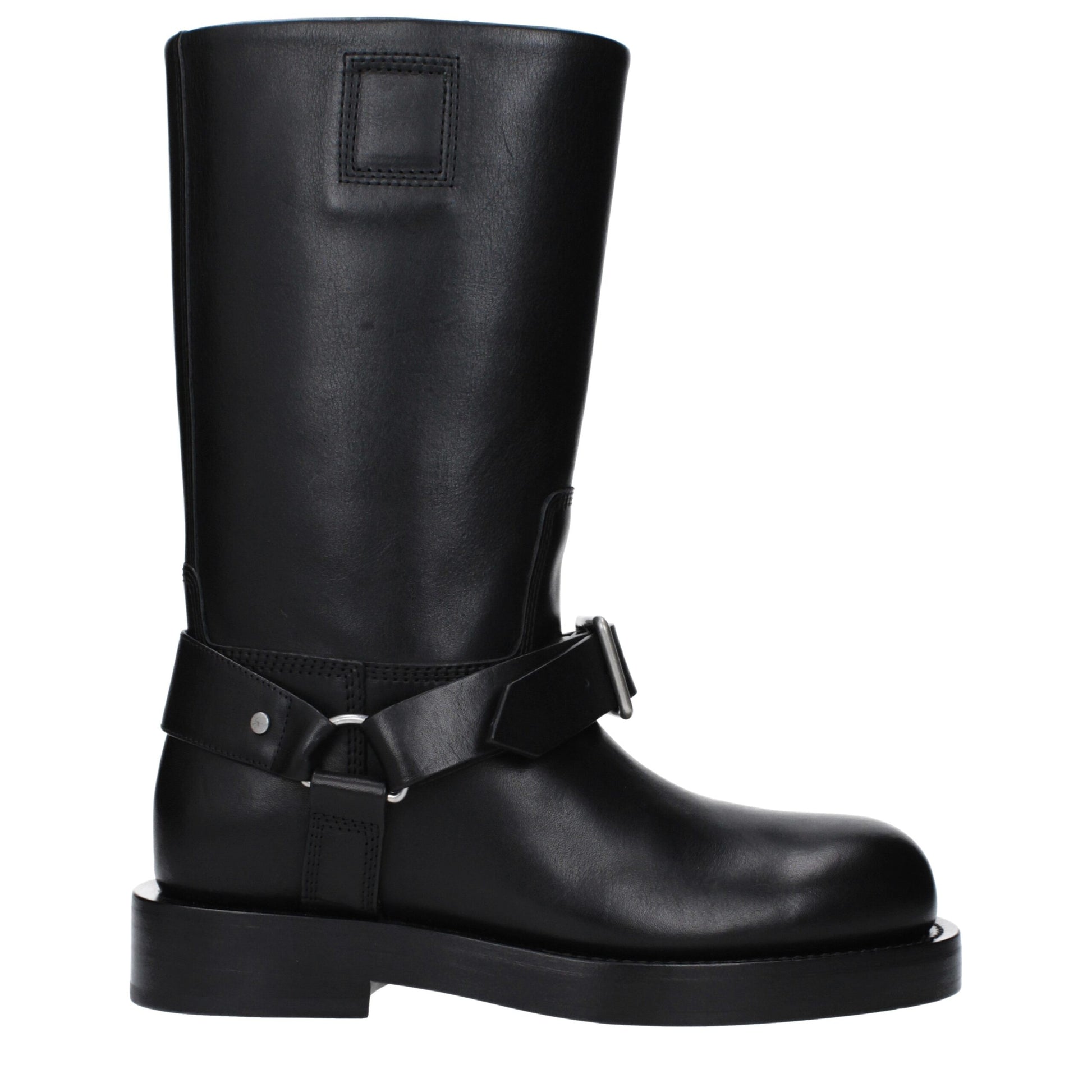 Burberry Black Leather Boots - ClickThatClicks 