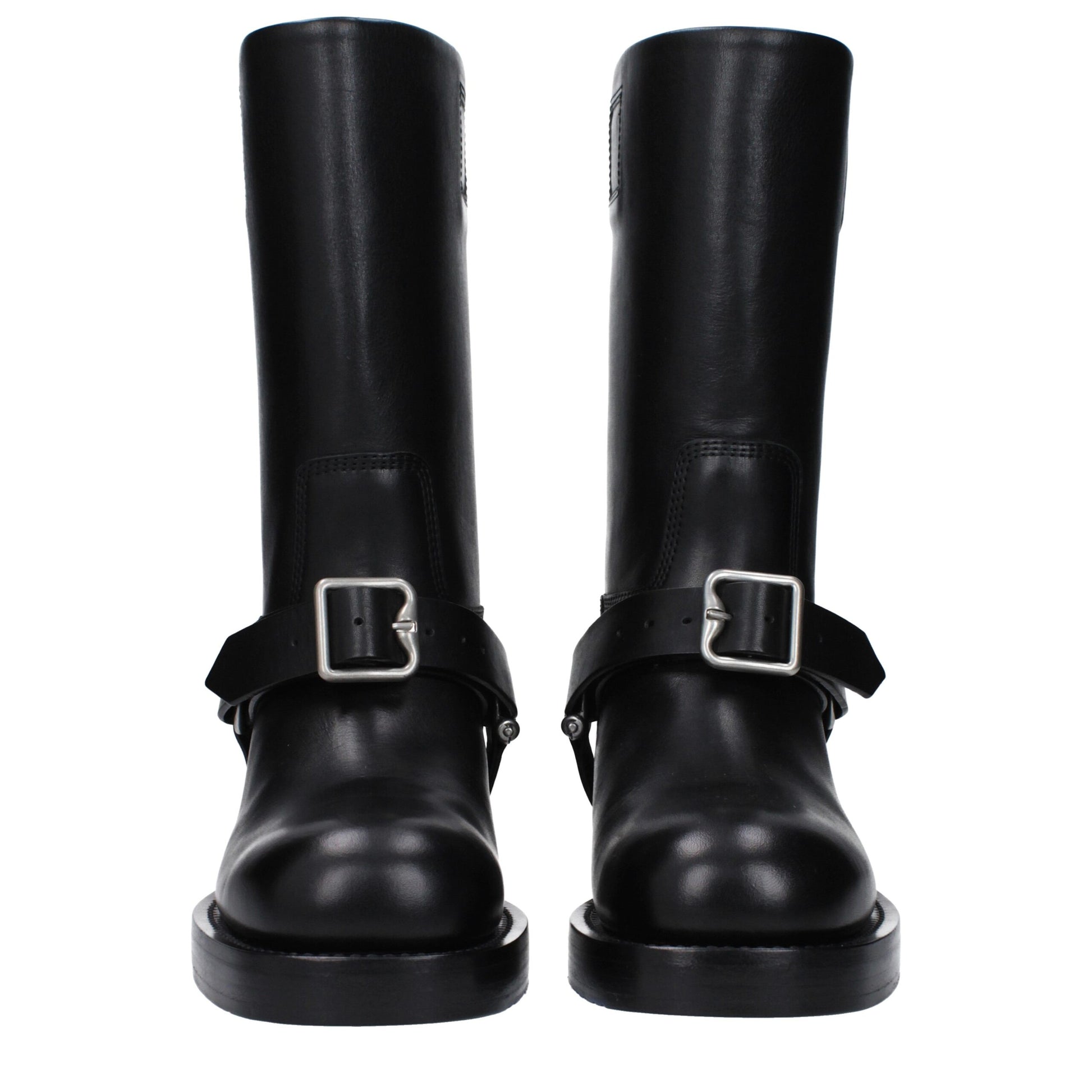 Burberry Black Leather Boots - ClickThatClicks 