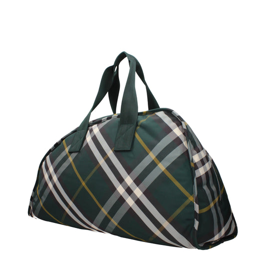 Burberry Green Fabric Luggage And Travel - ClickThatClicks 