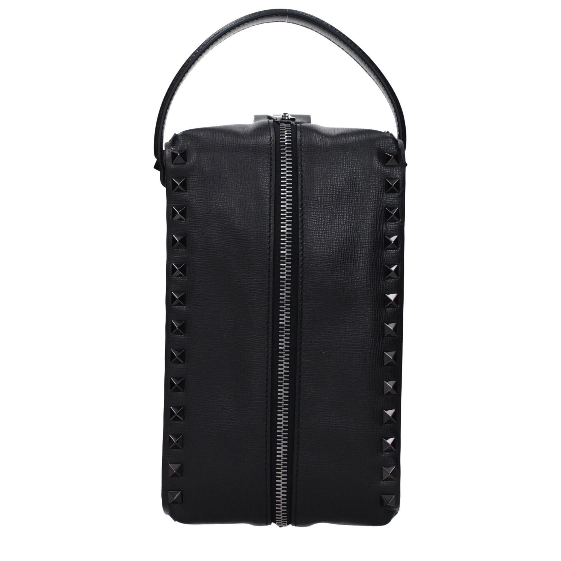 Valentino Garavani Black Leather Clutch Bag - ClickThatClicks 