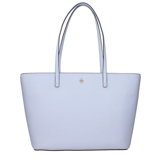 Tory Burch Light Blue Leather Shoulder Bag - ClickThatClicks 