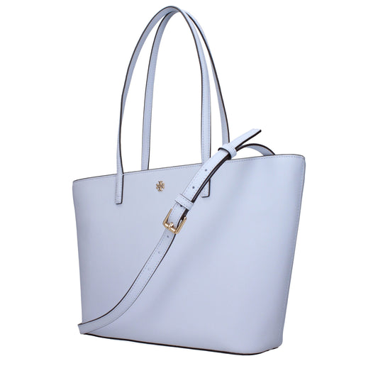 Tory Burch Light Blue Leather Shoulder Bag - ClickThatClicks 