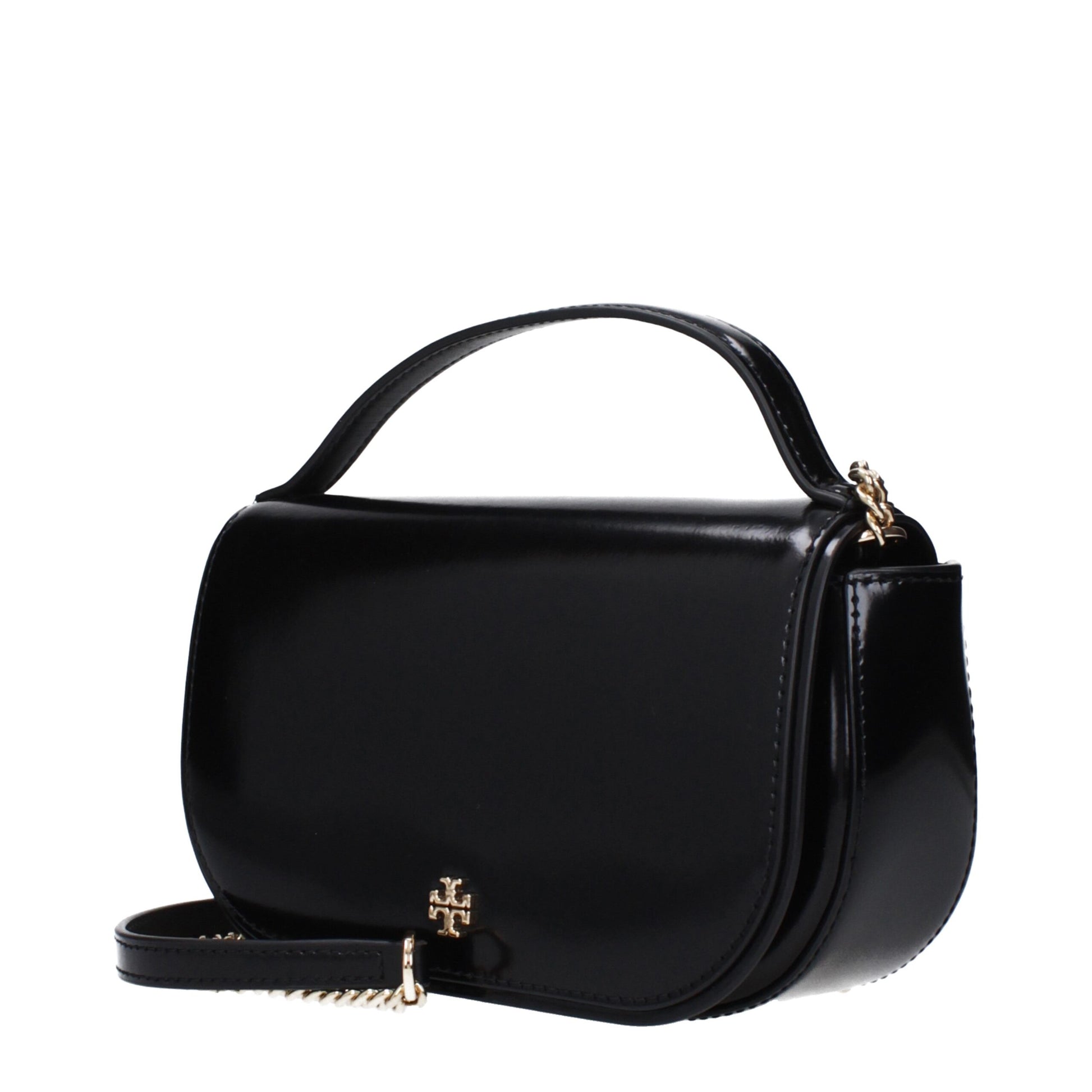 Tory Burch Black Leather Handbag - ClickThatClicks 