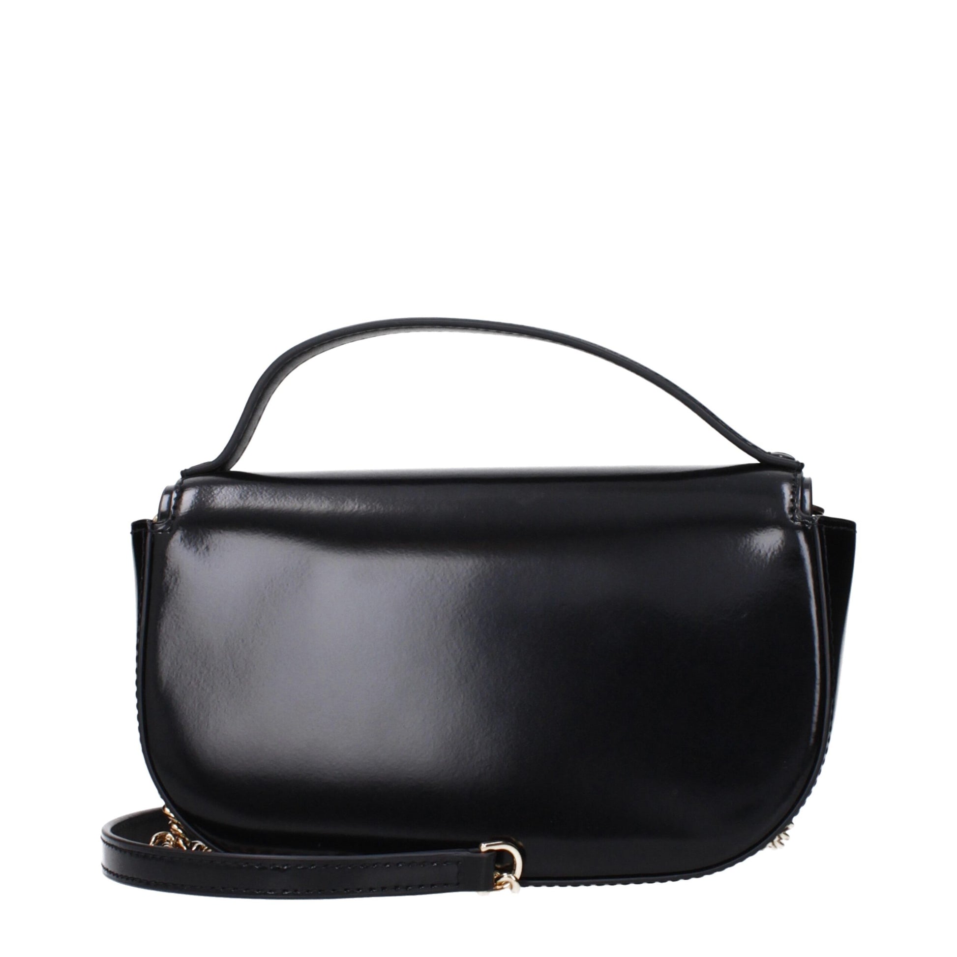 Tory Burch Black Leather Handbag - ClickThatClicks 