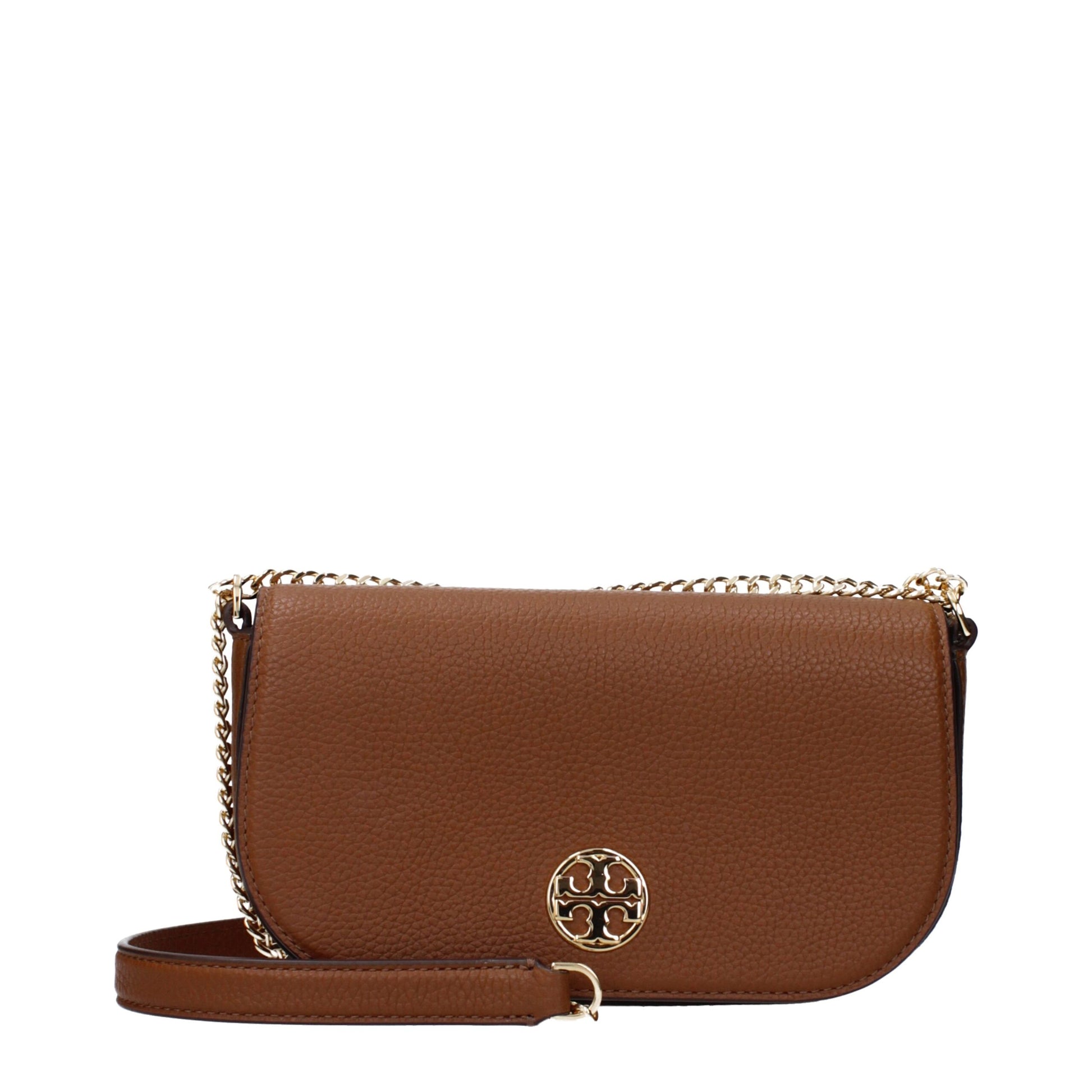 Tory Burch Brown Leather Crossbody Bag - ClickThatClicks 
