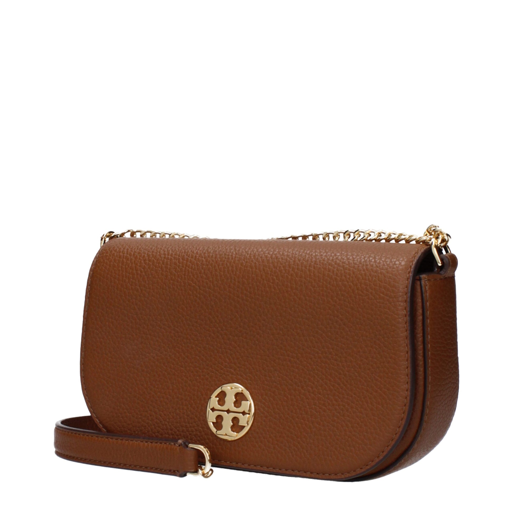 Tory Burch Brown Leather Crossbody Bag - ClickThatClicks 