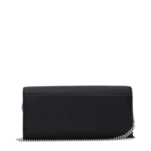 Tory Burch Black Leather Clutch Bag - ClickThatClicks 
