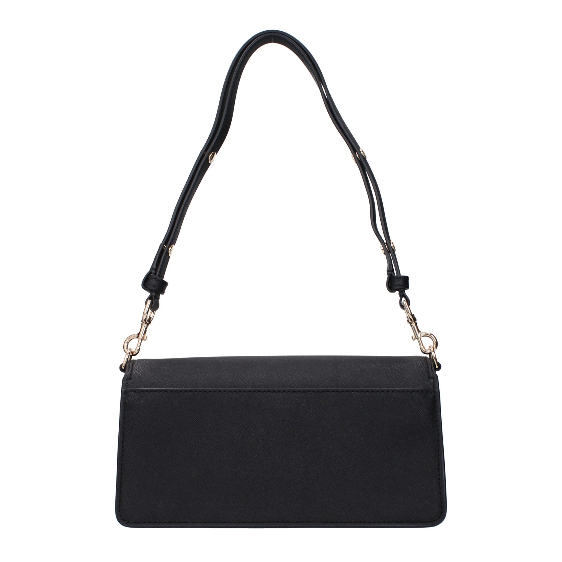 Tory Burch Black Leather Shoulder Bag - ClickThatClicks 