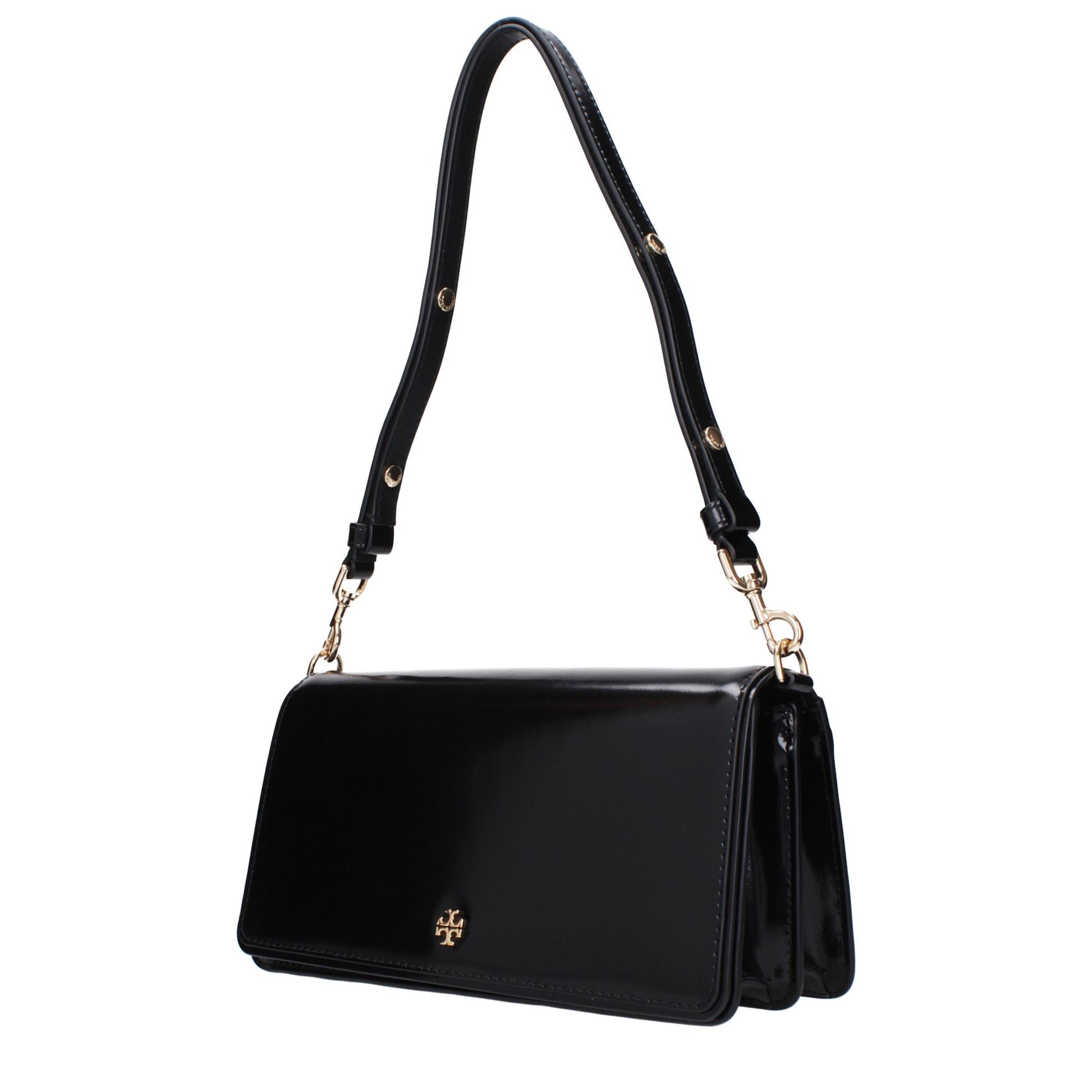 Tory Burch Black Leather Shoulder Bag - ClickThatClicks 