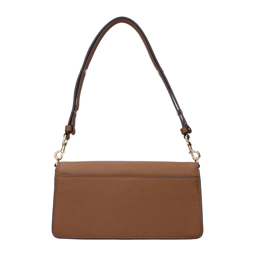 Tory Burch Brown Leather Shoulder Bag - ClickThatClicks 