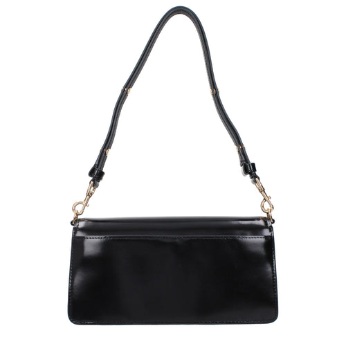 Tory Burch Black Leather Shoulder Bag - ClickThatClicks 