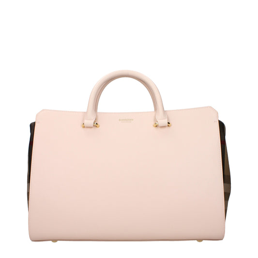 Burberry Pink Leather Handbag - ClickThatClicks 
