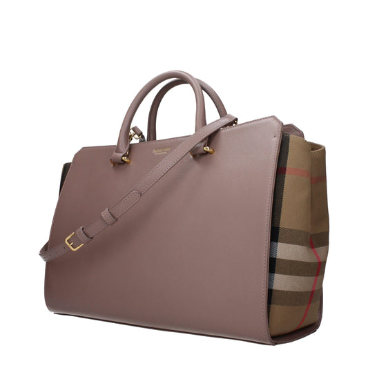 Burberry Gray Leather Handbag - ClickThatClicks 