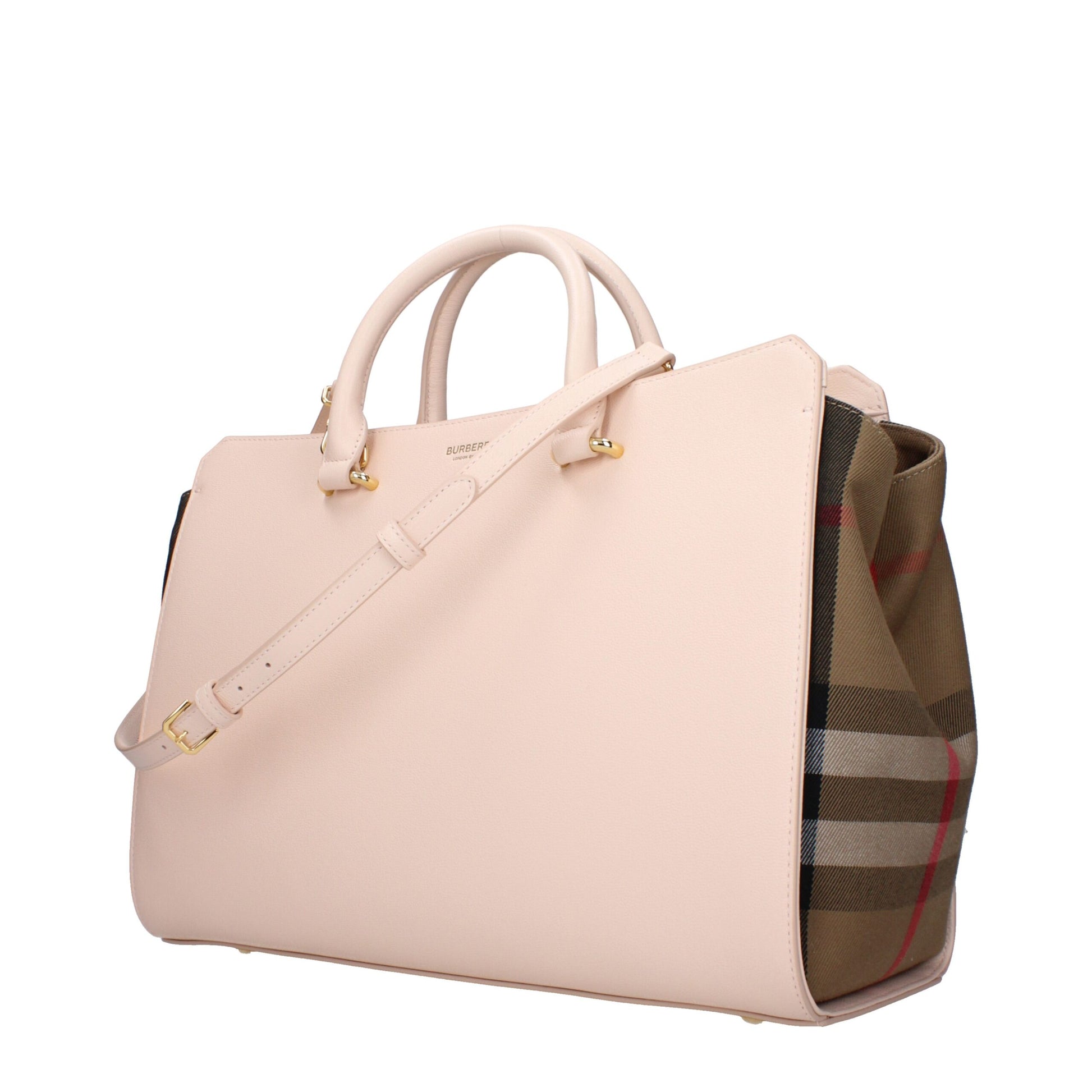 Burberry Pink Leather Handbag - ClickThatClicks 