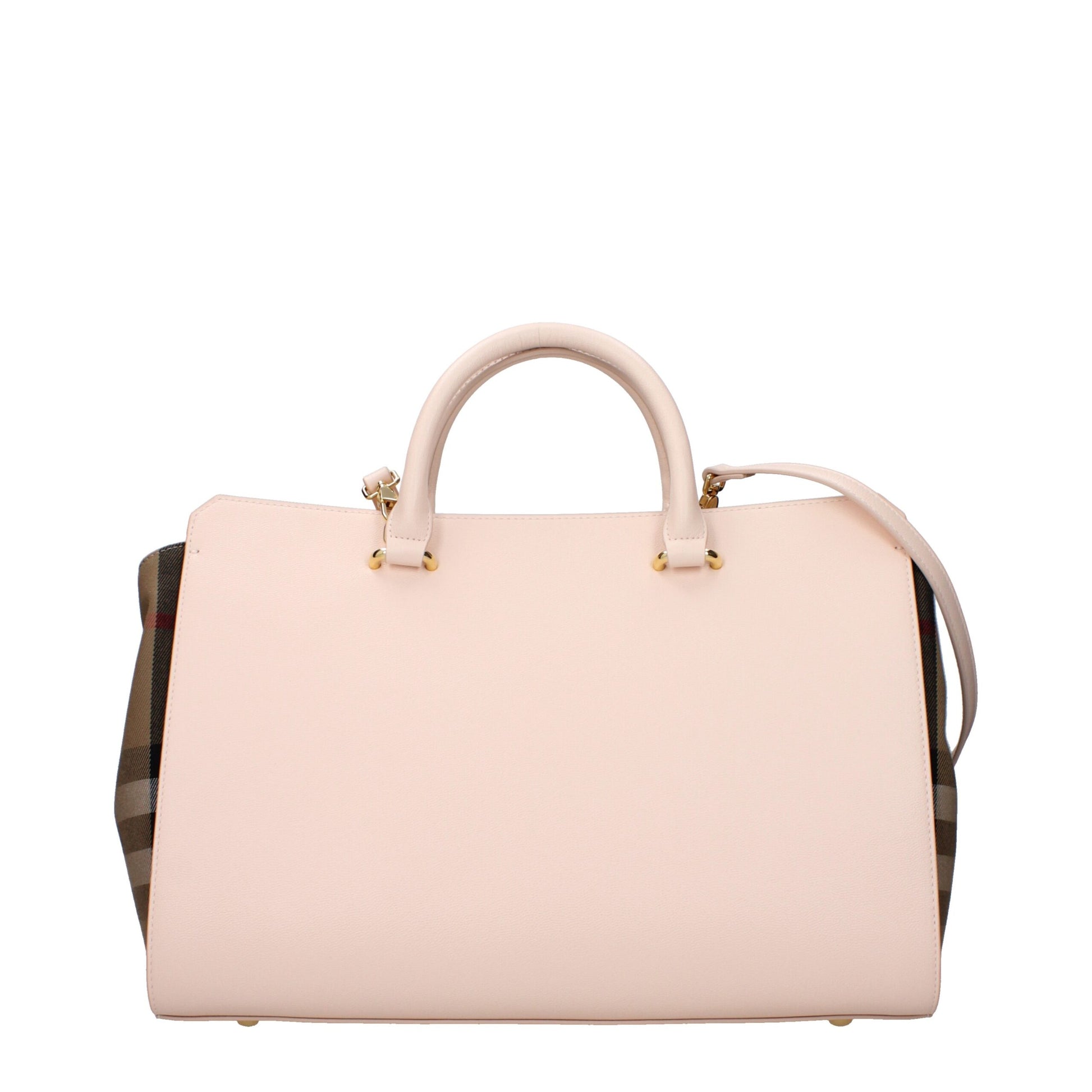 Burberry Pink Leather Handbag - ClickThatClicks 
