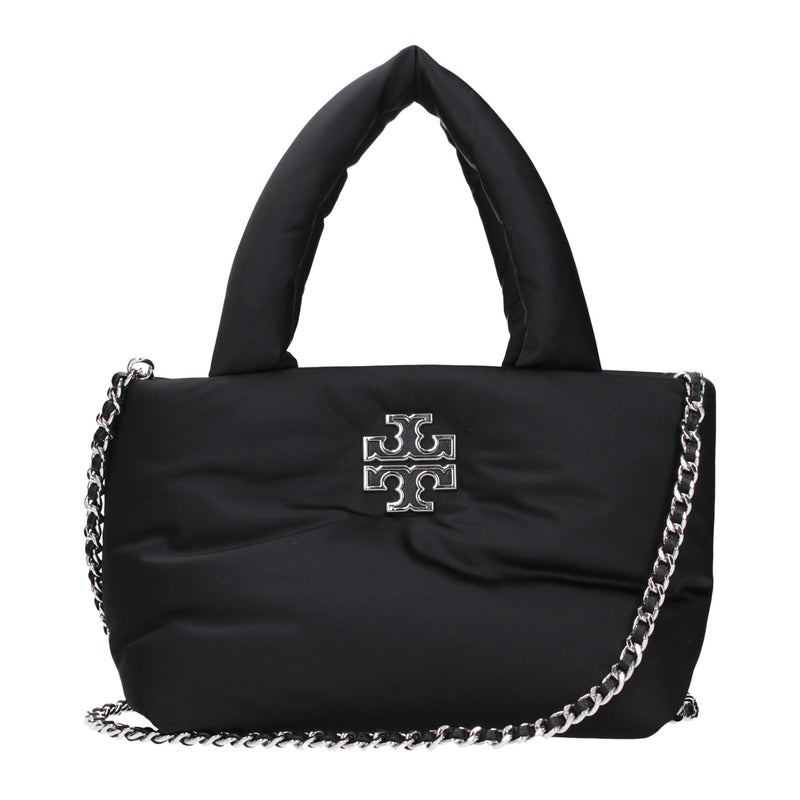 Tory Burch Black Fabric Handbag