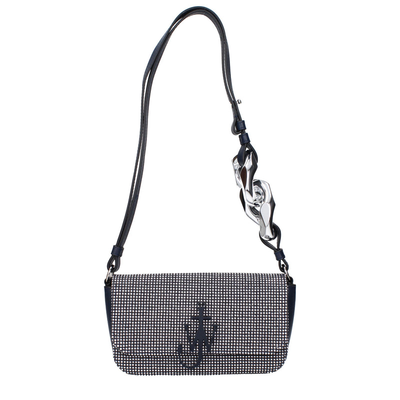 Jw Anderson Blue Fabric Shoulder Bags