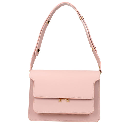 Marni Pink Leather Shoulder Bag - ClickThatClicks 