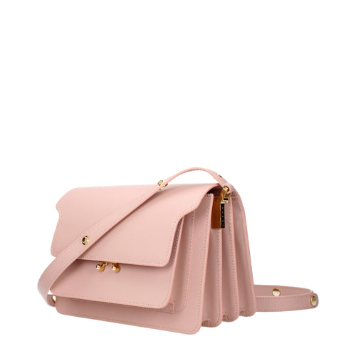 Marni Pink Leather Shoulder Bag - ClickThatClicks 