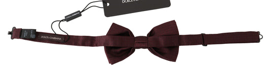 Dolce & Gabbana Silk Polka Dot Adjustable Neck Bow Tie Papillon - ClickThatClicks 