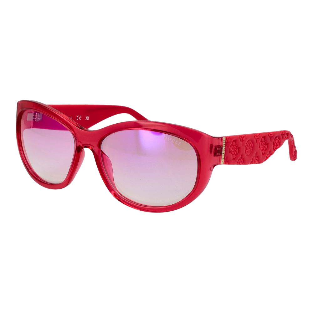 Guess Pink Stainless Steel Sunglasses - ClickThatClicks 