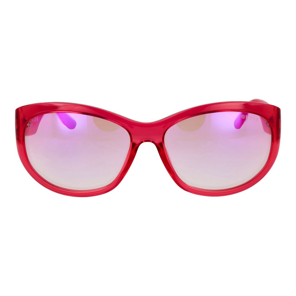 Guess Pink Stainless Steel Sunglasses - ClickThatClicks 