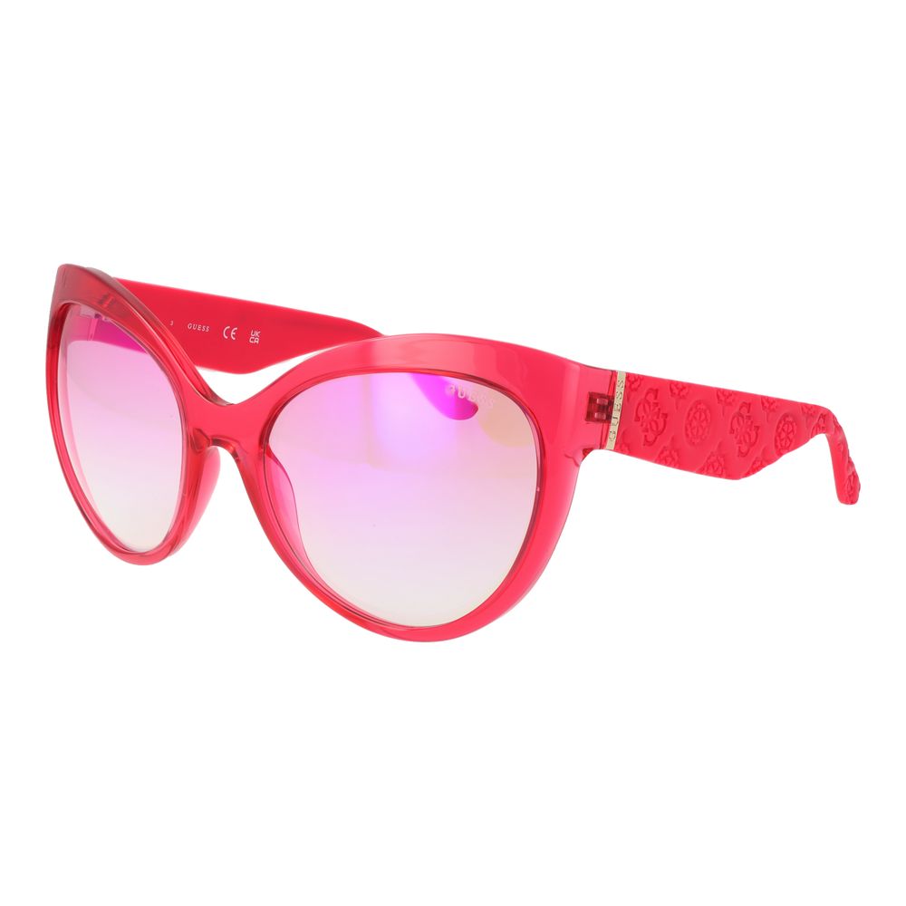 Guess Pink Stainless Steel Sunglasses - ClickThatClicks 