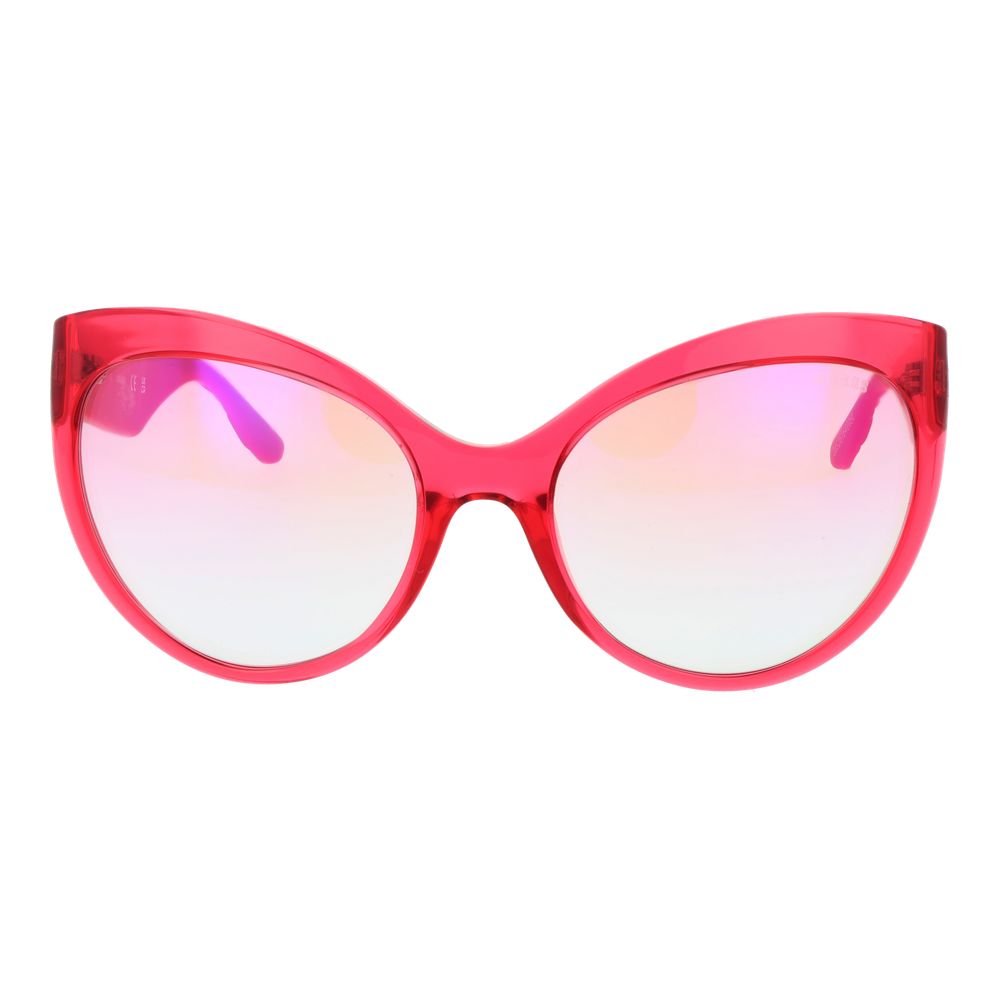 Guess Pink Stainless Steel Sunglasses - ClickThatClicks 