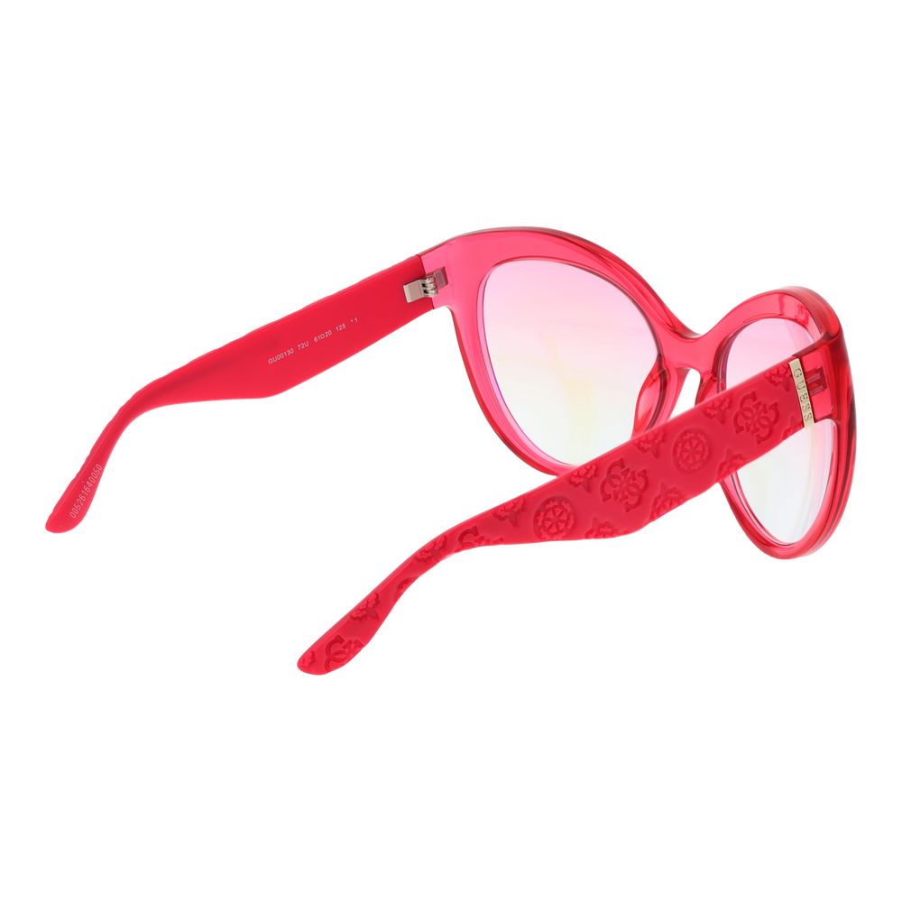 Guess Pink Stainless Steel Sunglasses - ClickThatClicks 