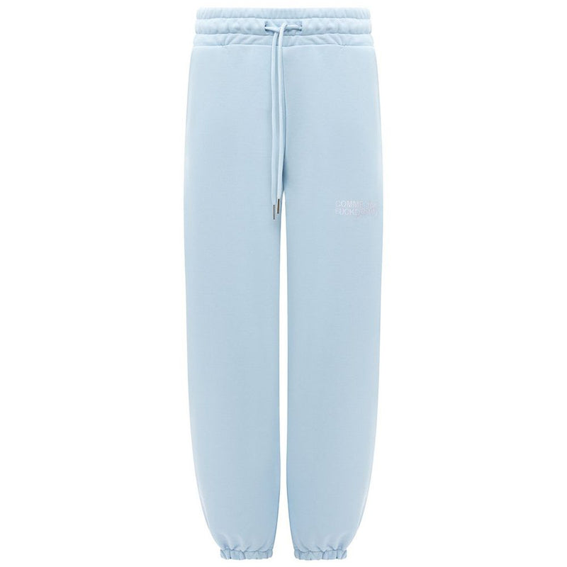 Comme Des Fuckdown Blue Cotton Women Sweatpant