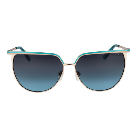 Guess Gold Metal Sunglasses - ClickThatClicks 