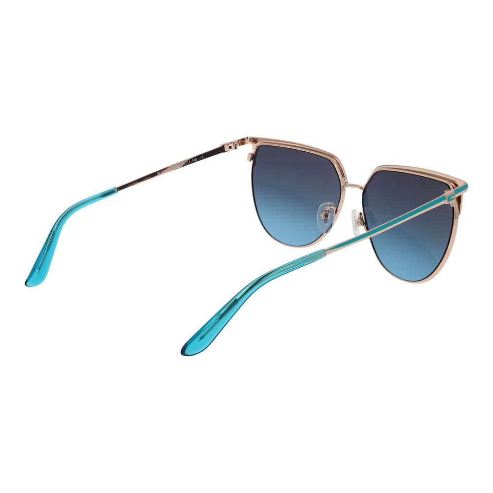 Guess Gold Metal Sunglasses - ClickThatClicks 