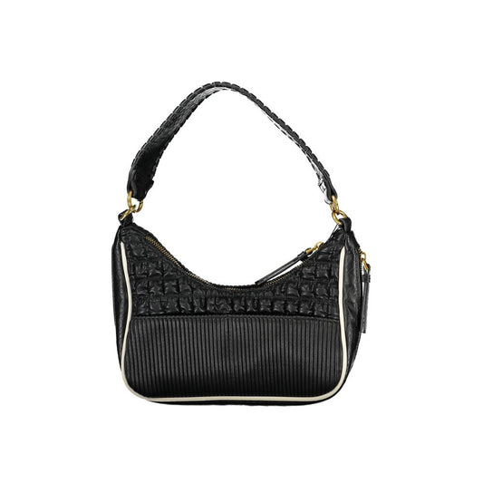 Desigual Black Polyurethane Women Handbag - ClickThatClicks 