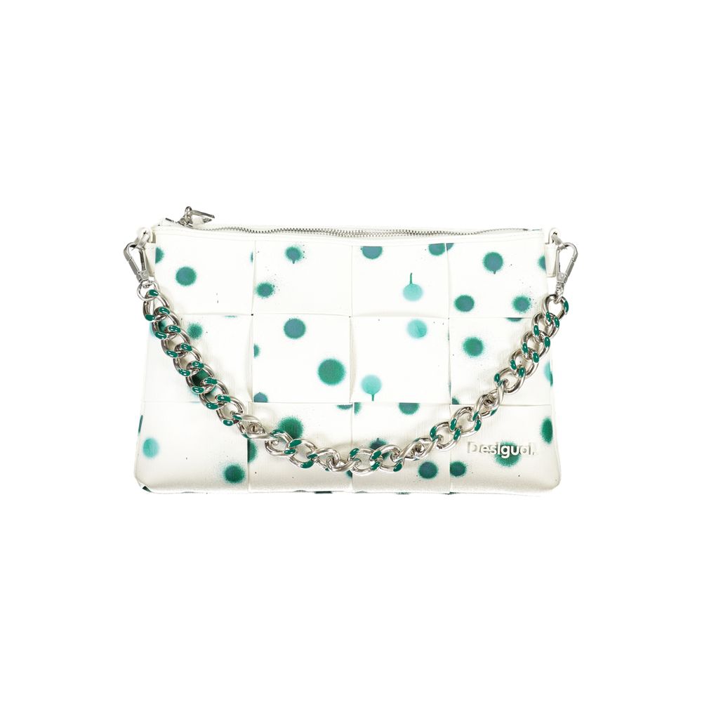 Desigual Bianco Poliuretano Women Handbag - ClickThatClicks 