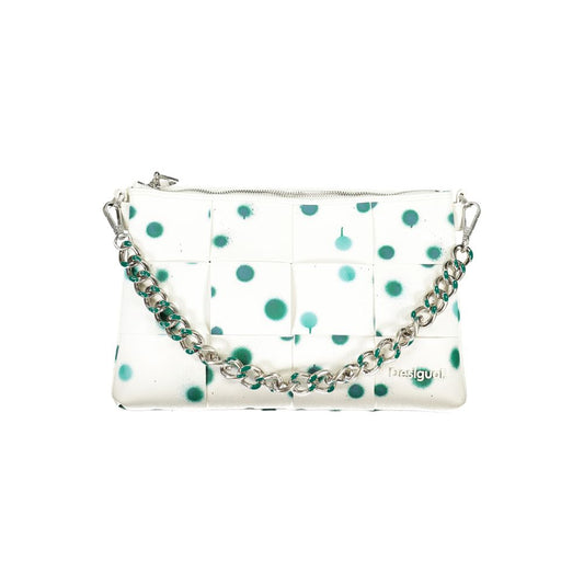Desigual Bianco Poliuretano Women Handbag - ClickThatClicks 
