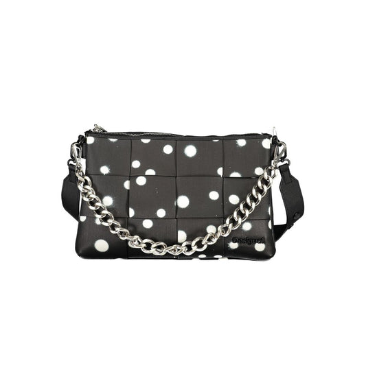 Desigual Black Polyurethane Women Bag - ClickThatClicks 