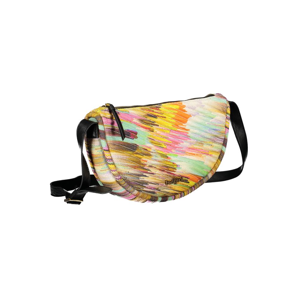 Desigual Giallo Polyester Woman Shoulder Bag - ClickThatClicks 