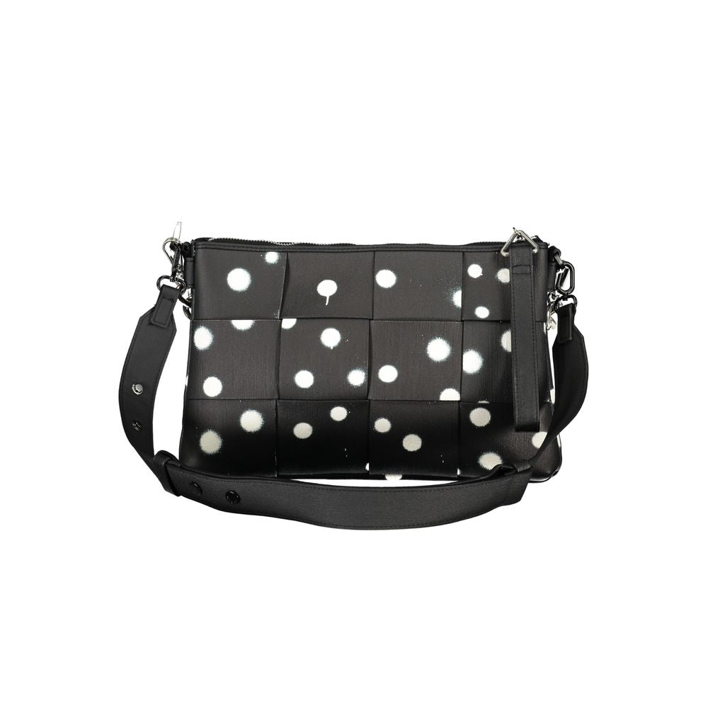 Desigual Black Polyurethane Women Bag - ClickThatClicks 