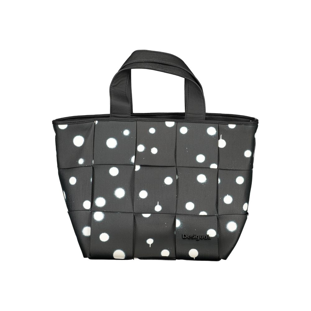 Desigual Nero Poliuretano Woman Shoulder Bag - ClickThatClicks 
