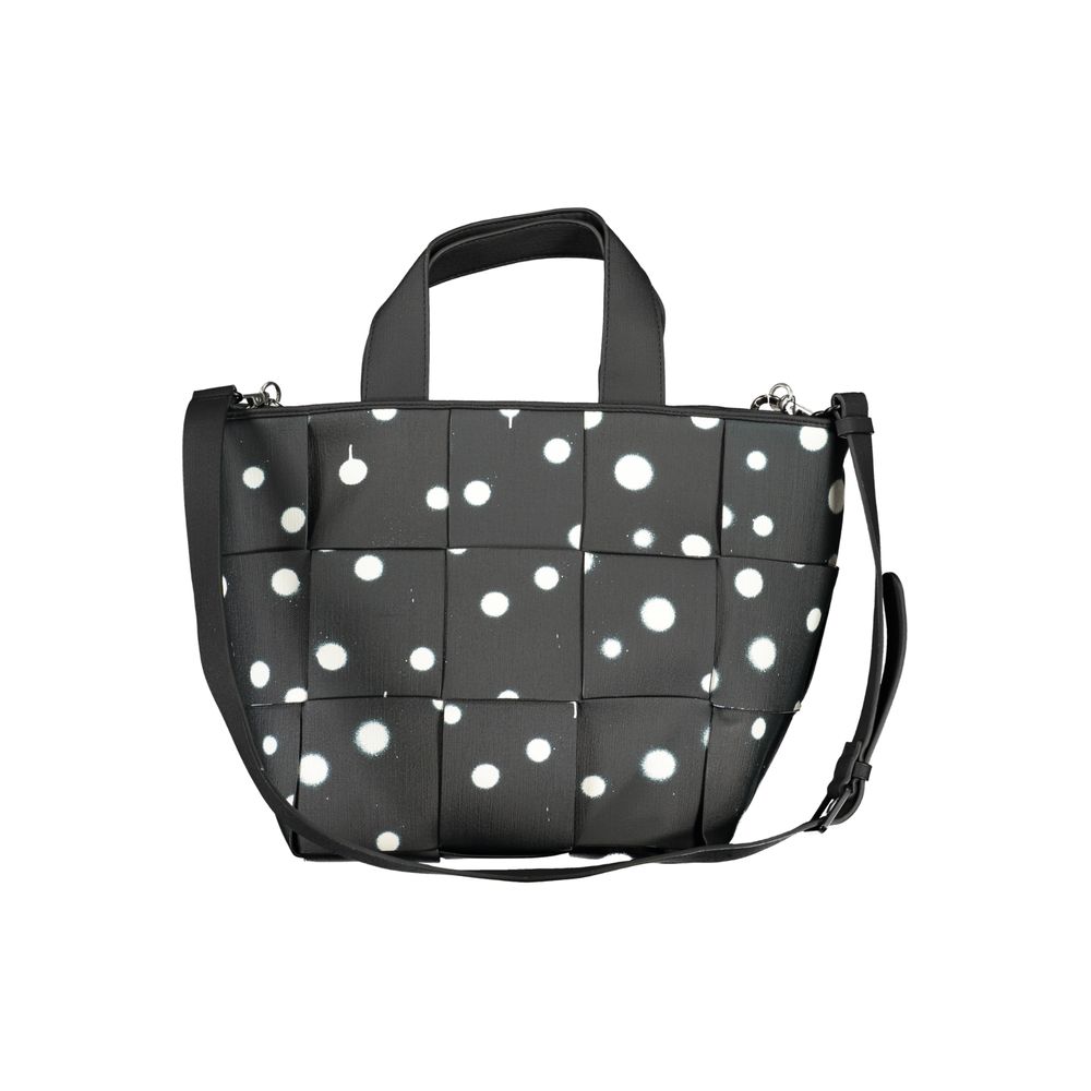 Desigual Nero Poliuretano Woman Shoulder Bag - ClickThatClicks 