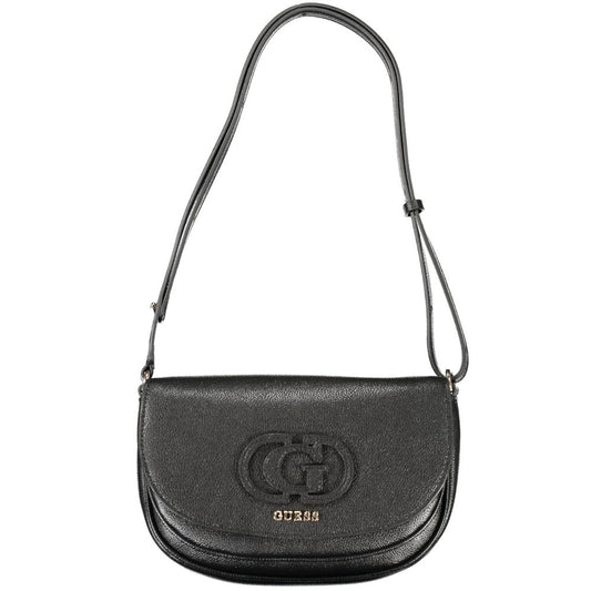 Guess Jeans Black Polyethylene Women Handbag - ClickThatClicks 