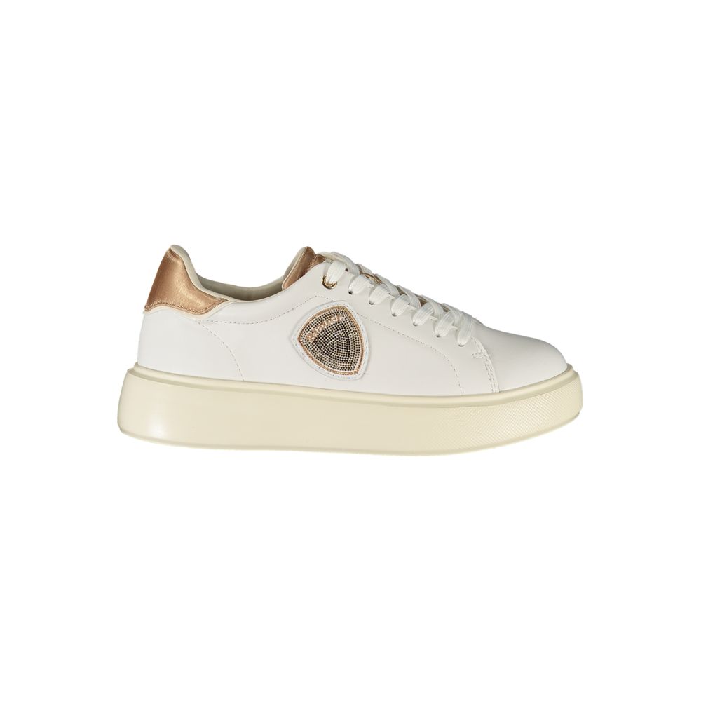 Blauer Bianco Poliuretano Donna Sneaker - ClickThatClicks 