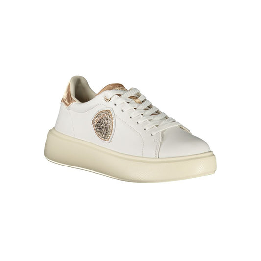 Blauer Bianco Poliuretano Donna Sneaker - ClickThatClicks 