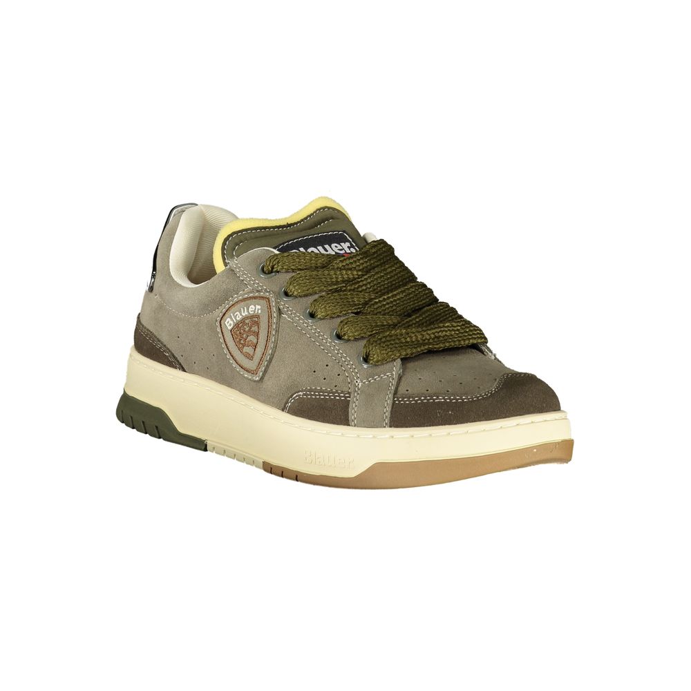Blauer Verde Polyurethane Men Sneaker - ClickThatClicks 